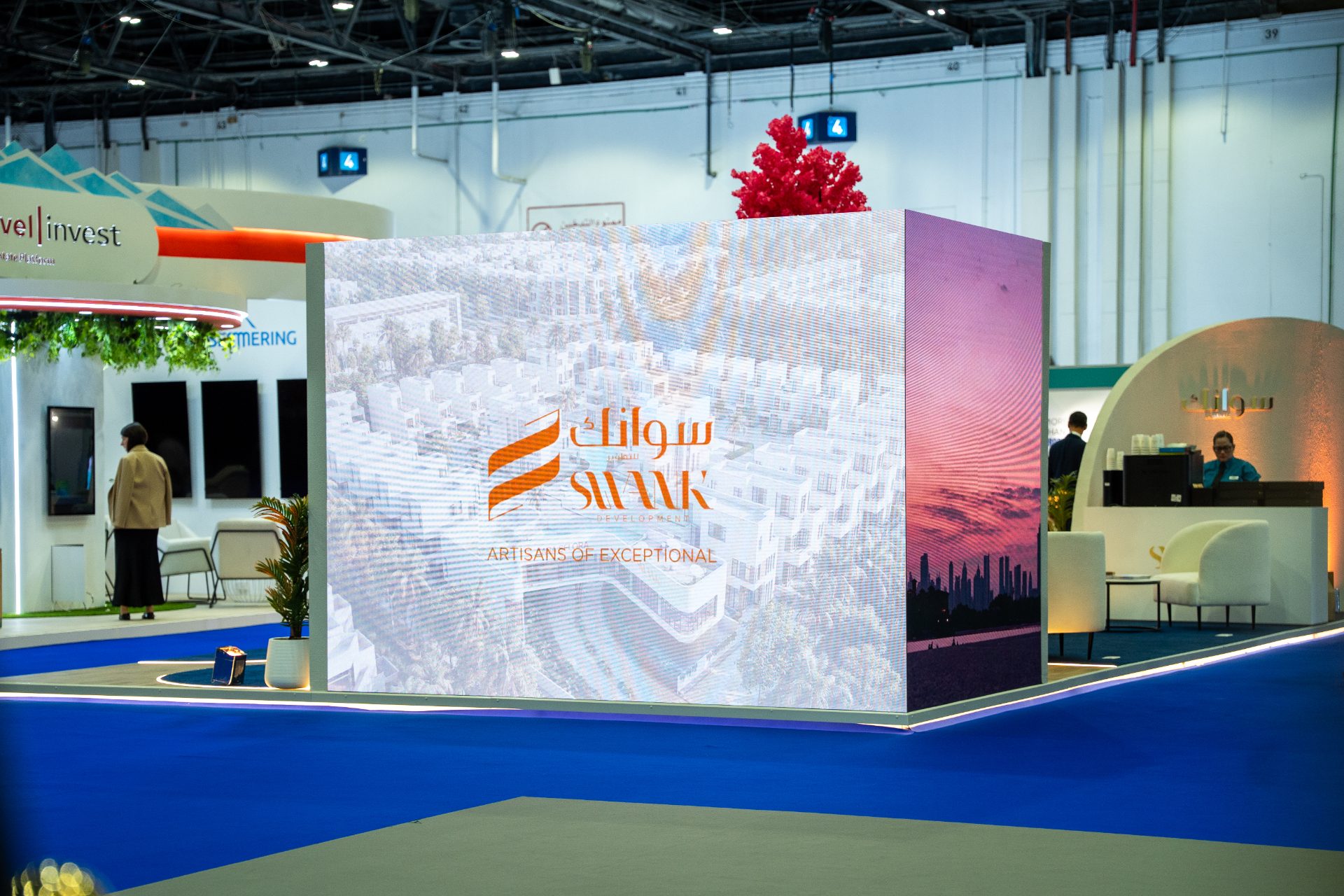 Swank Development stand at IPS 2026, Dubai World Trade Centre - Selora Residences Phase 2 release